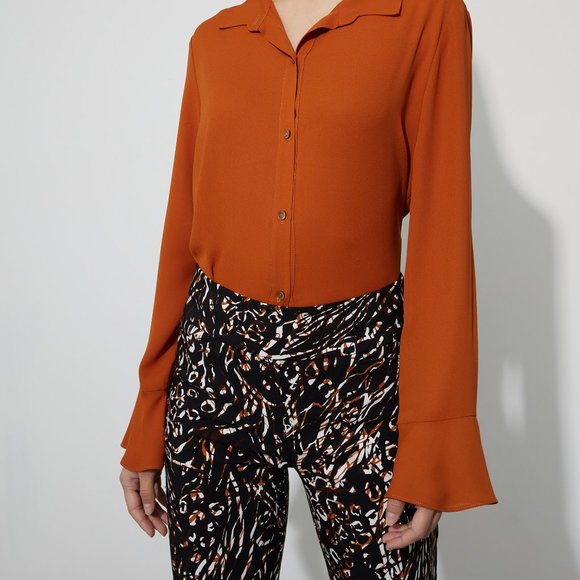 Jospeh Ribkoff Abstract Printed Pants - Picture 2 of 5